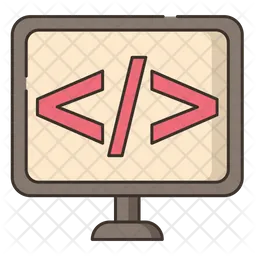 Custom Coding  Icon