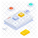 Custom Coding Interface Layout Icon