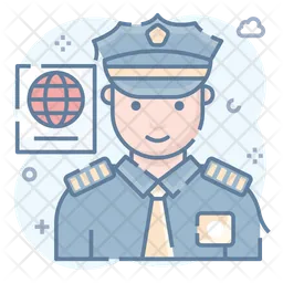 Custom Officer  Icon