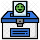 Customar Satisfaction Testimonial Ballot Box Icon