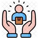 Customer Hand People Icon