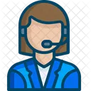 Customer Service Representative Icon