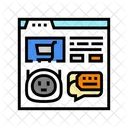 Customer Chat Bot Icon
