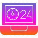 Customer Hour Hours Icon