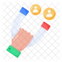 Customer Attraction  Icon