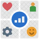 Customer Behavior Consumer Analysis Icon