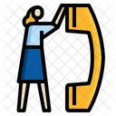 Customer Call  Icon