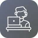 Customer Care Representative Icon