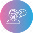 Customer Care Customer Hour Icon