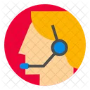 Customer Support Headset Icon