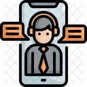 Support Mobile Customer Icon