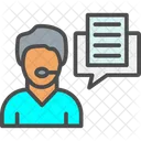 Customer Explain Give Icon