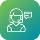 Customer Support Service Icon