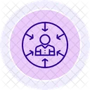 Customer Centric Design Line Icon Icon