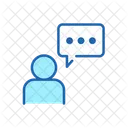 Customer Chat Conversation Message Icon
