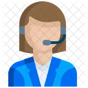 Customer Service Representative Icon