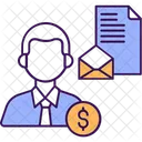 Customer Cost Client Cost Customer Price Icon