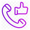 Customer Experience Feedback Telephone Call Icon