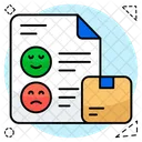 Customer Feedback Customer Response Feedback Form Icon