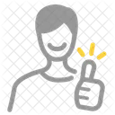 Customer Like Thumbup Icon