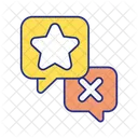 Customer Feedback Conversation Bubbles Service Rating Icon