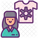 Customer Female  Icon