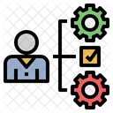 Customer Follow Up Check Performance Follow Up Icon