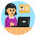 Customer Services Chat Support Customer Help Icon