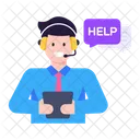 Customer Services Customer Help Call Agent Icon