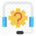 Customer Help Management  Icon