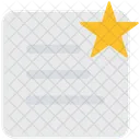 Favorite Star Rate Icon