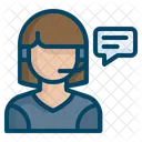 Customer Support Service Icon