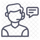 Customer Support Service Icon