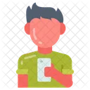 Customer Client Boy Icon