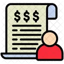 Invoice Billing Statement Icon