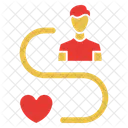 Customer journey  Icon