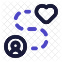 Customer journey  Icon