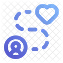 Customer journey  Icon