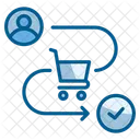 Journey Destination Map Icon
