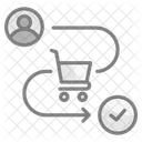 Journey Destination Map Icon