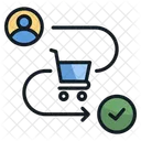 Journey Destination Map Icon