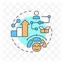 Customer Journey Map Gap Analysis Tool Icon