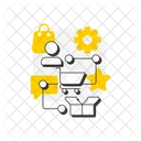 Customer Journey Map Gap Analysis Tool Icon
