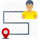 Customer Journey Map Customer Journey Icon