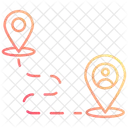 Customer journey mapping  Icon