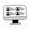 Customer List  Icon