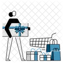 Customer Loyalty Loyalty Program Gift Card Icon
