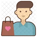 Customer Male  Icon