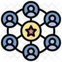 Customer Network  Icon