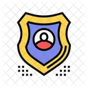 Human Protection Shield Icon